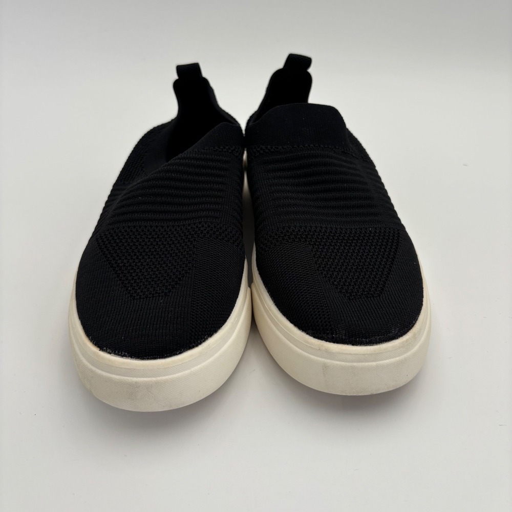 Steve Madden Beale‎ Slip-On Sneakers Mens Size 9 Black Knit Athletic Shoes
